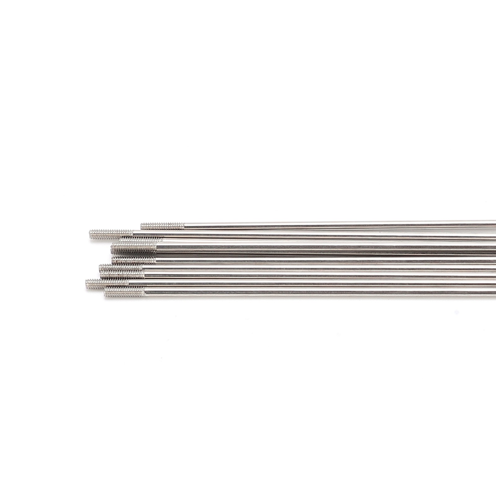 220mm 10 Sets 14G Bicycle Stainless Steel Spokes With Cap For Road Mountain W
