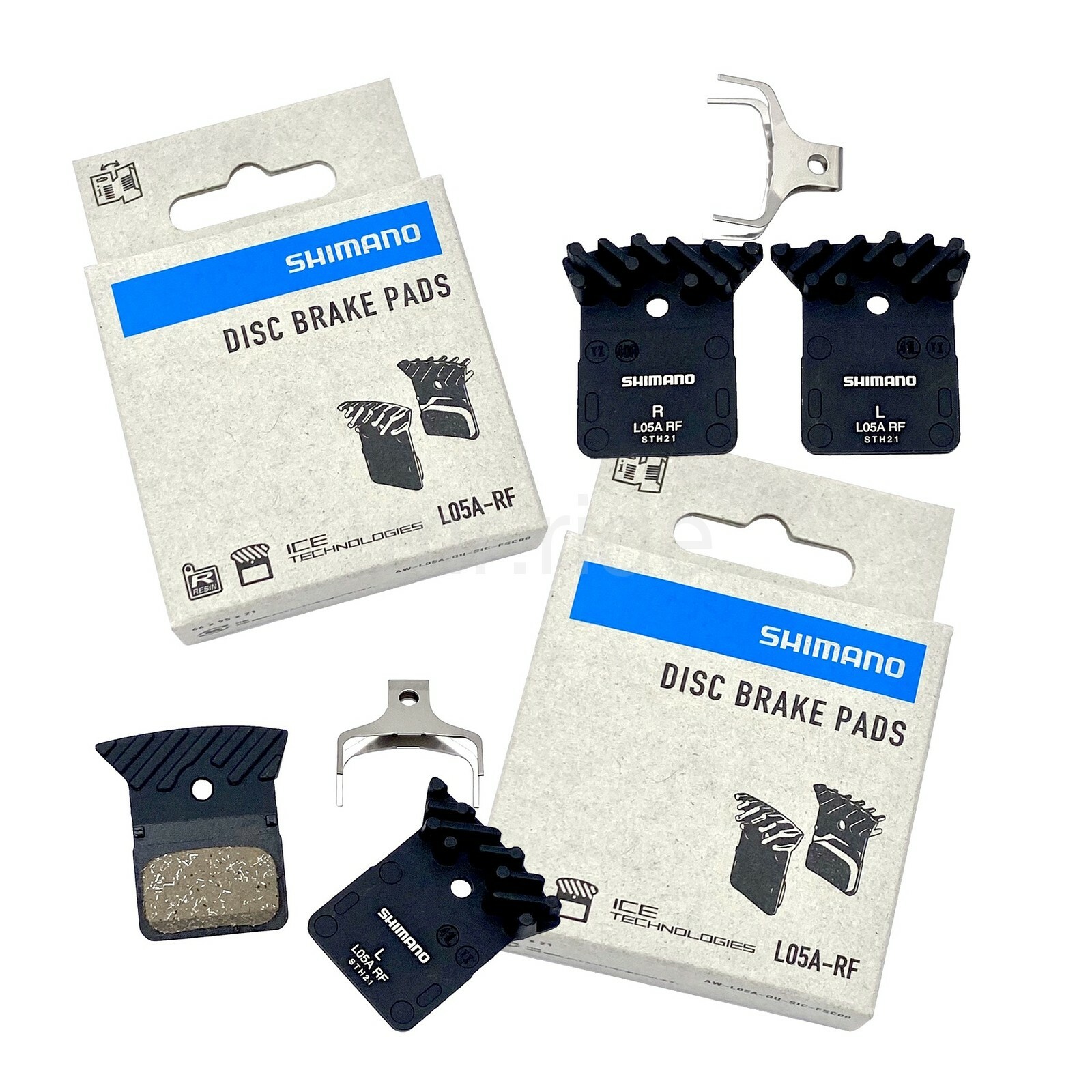 2 Shimano L05A [L02A] Brake Pads Resin Dura-Ace Ultegra Hydraulic Bike Brakes