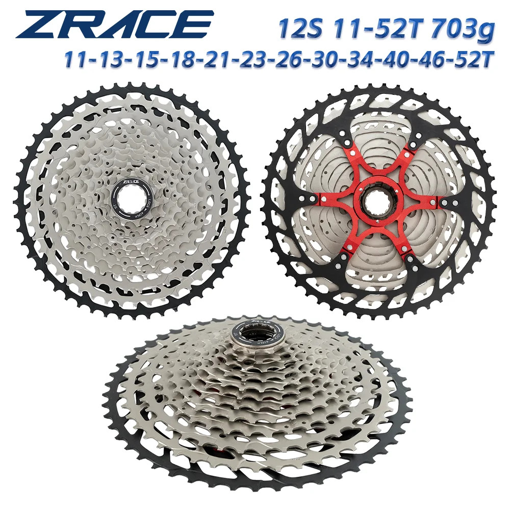 Bicycle Cassette 8 9 10 11 12 Speed MTB Bike Freewheel 11-42T / 11-46T / 11-50T/