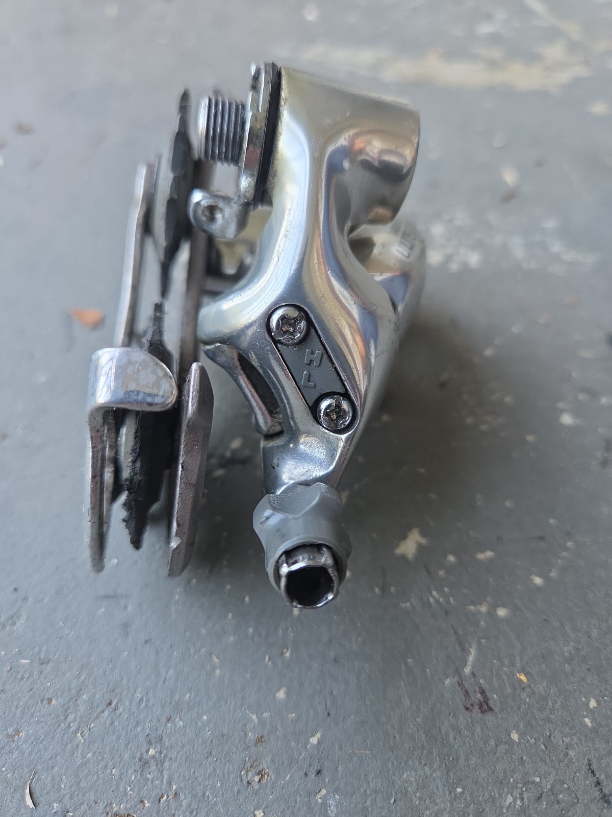 Shimano Ultegra RD-6500 Road Bike Rear Derailleur Long Cage Silver 27T 9 Speed
