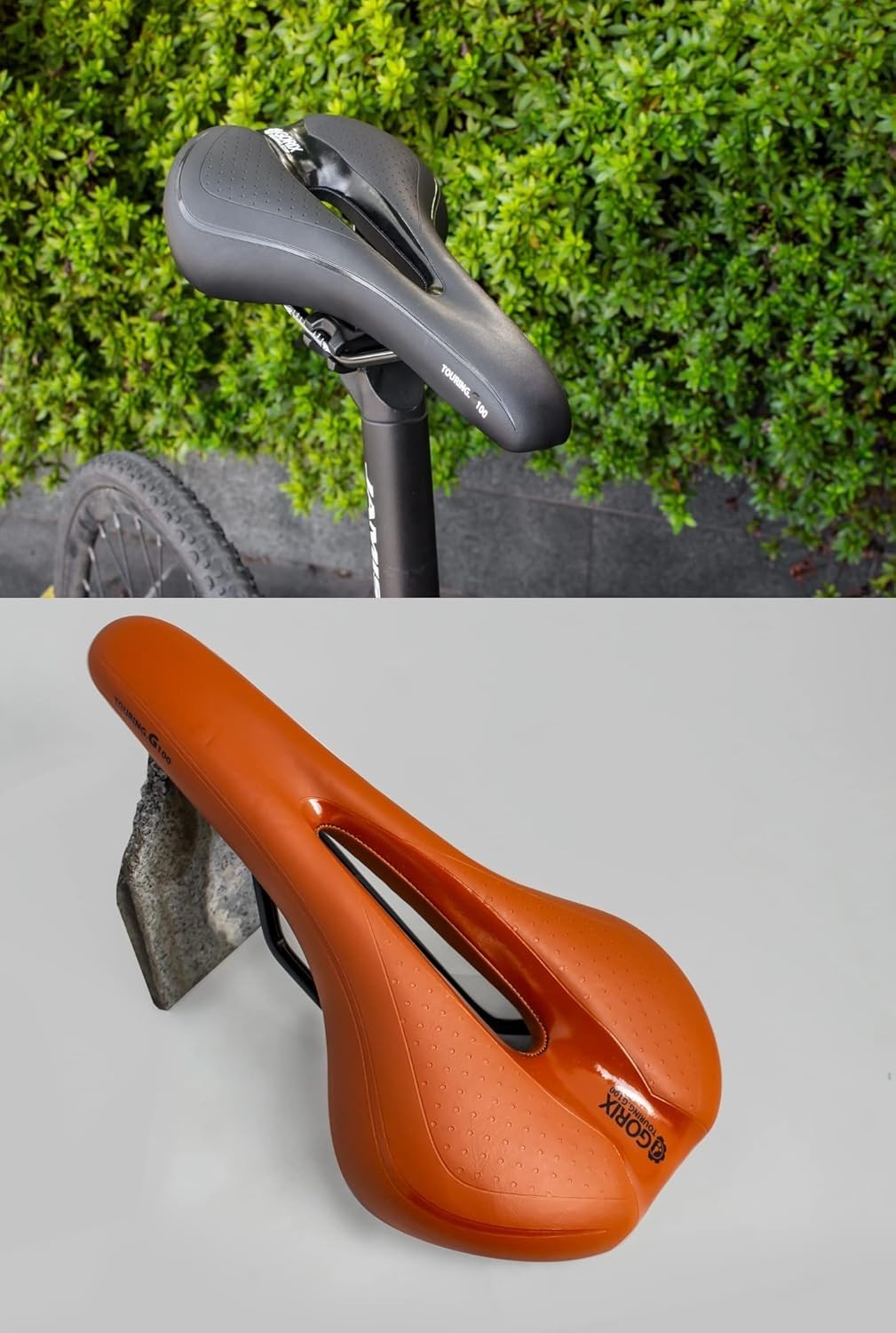 Stylish Black and Yellow Bike Saddle with Foam Cushion – Optimal Comfort for All