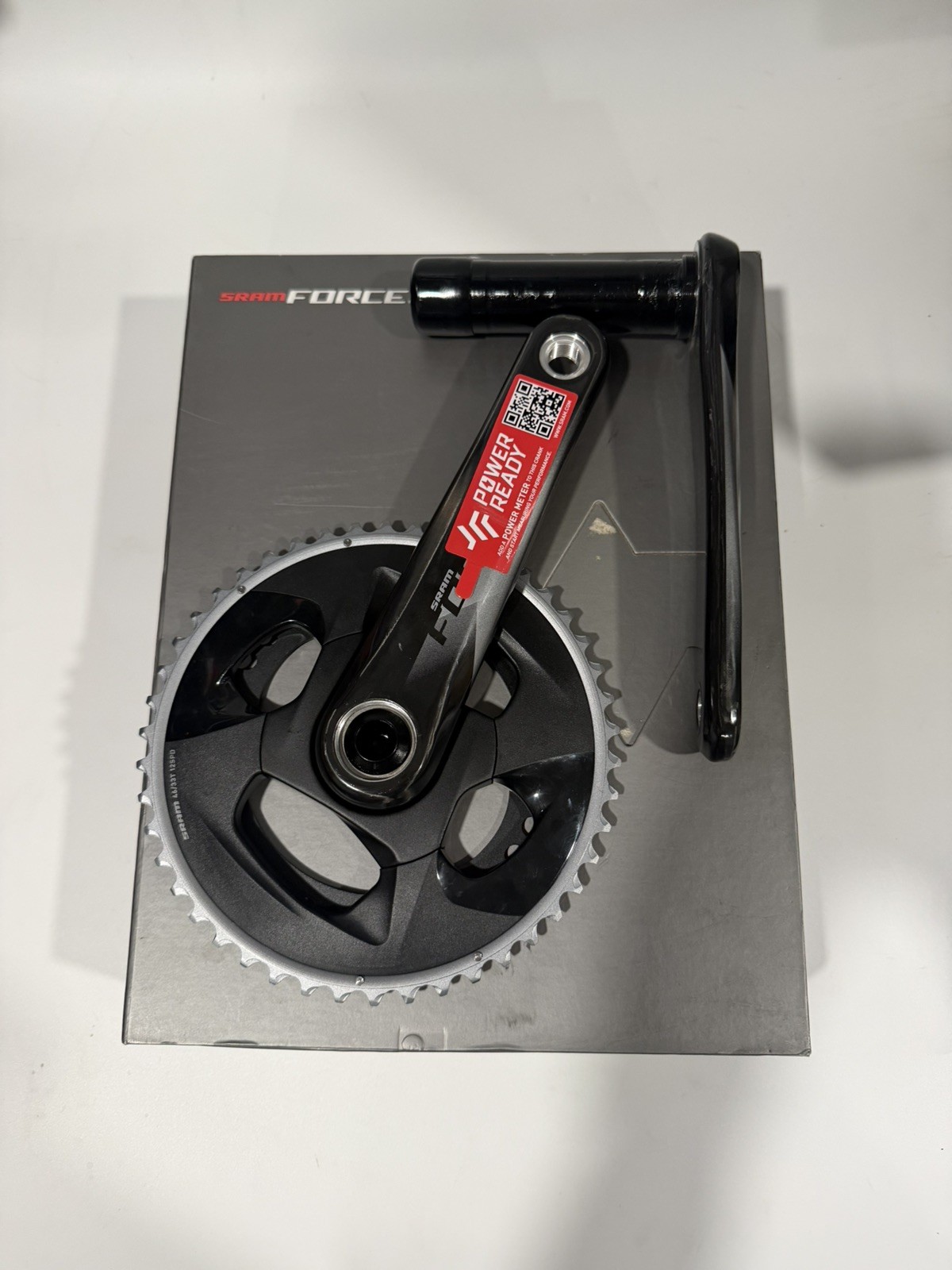 SRAM Force Crankset 170mm 46/33T DUB Direct Mount Iridescent Gray 12-Speed