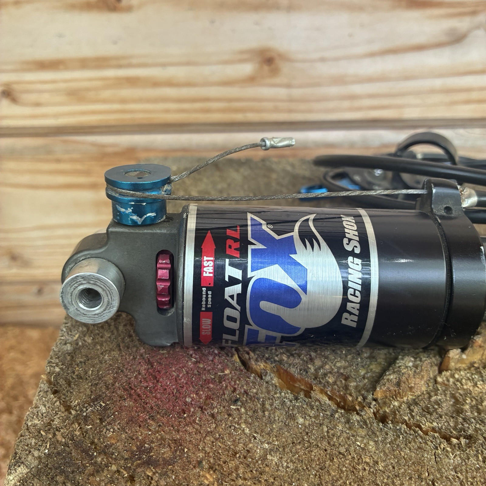 Fox Float RL Rear Shock 6.5” With Remote Lock Out lever Cable And Mounting Band