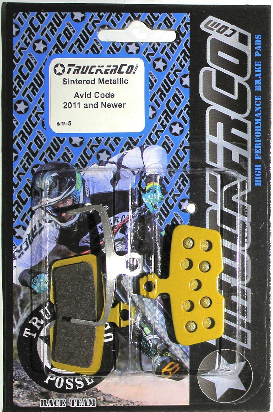 TruckerCo sintered disc brake Pads Sram Avid Code 2011+ R RSC Guide RE RSDH sm5