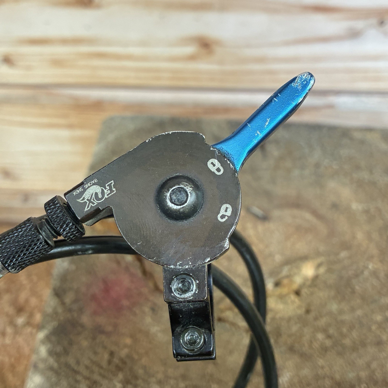 Fox Float RL Rear Shock 6.5” With Remote Lock Out lever Cable And Mounting Band