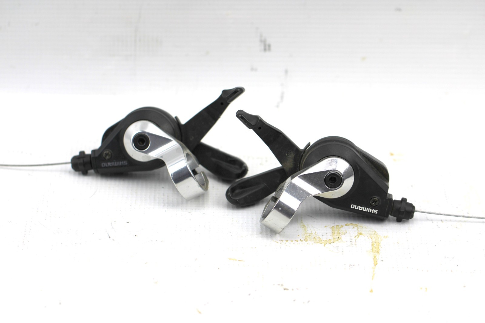 SHIMANO DEORE MTB SHIFTERS Left/Right Vintage 275g 3×9 SL-MC38 Bike Bicycle