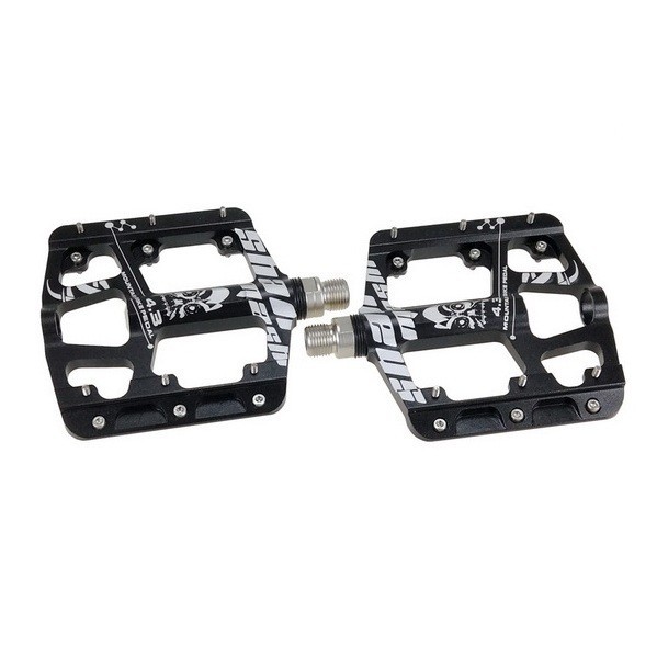 CNC Aluminum Road MTB Folding Bike Bicycle Pedal Flat Pedals 3 Bearings