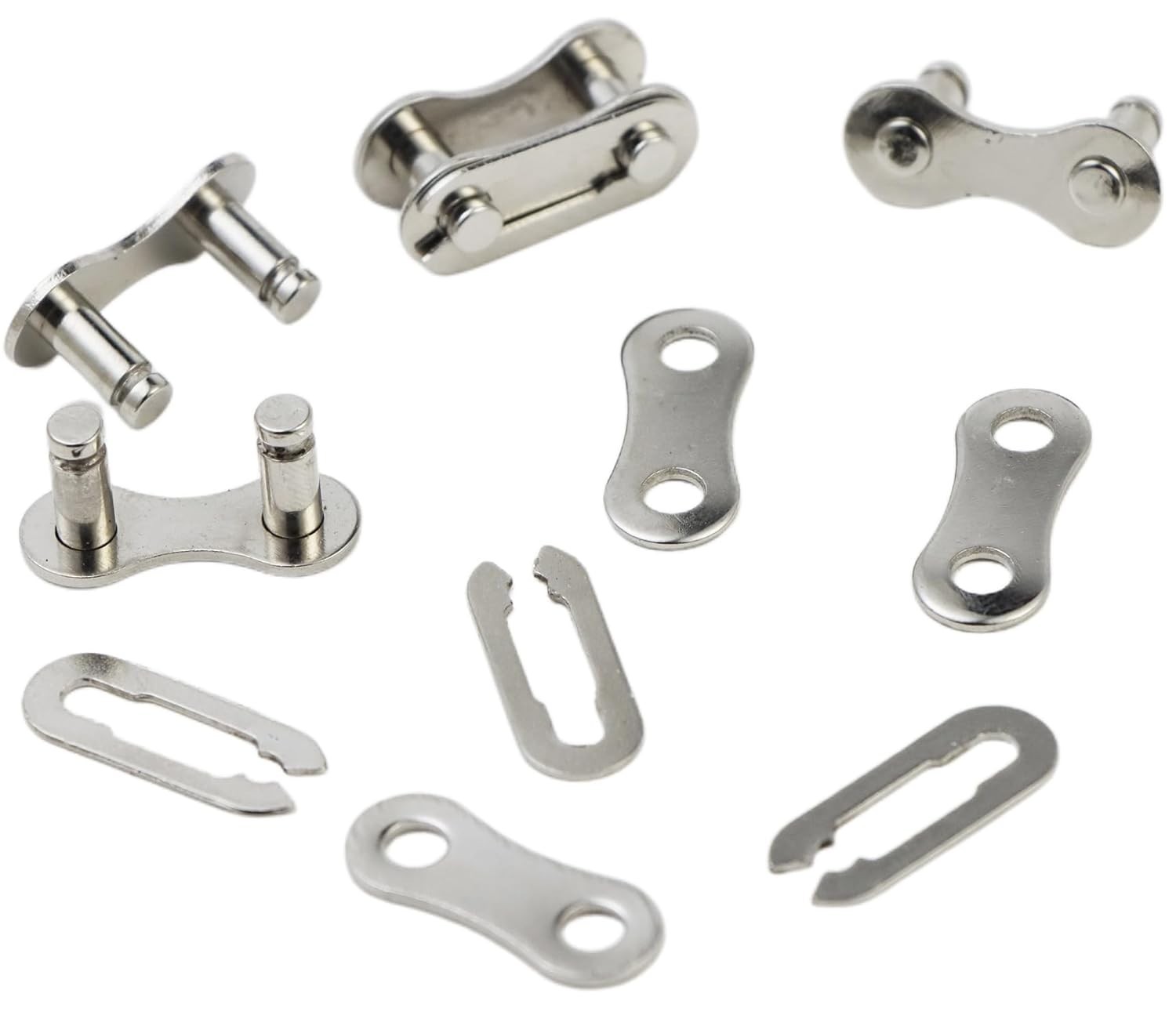 4 Pairs Bicycle Missing Link 1/6/7/8/9/10/11/12 Speed Chain Reusable Steel Bi…