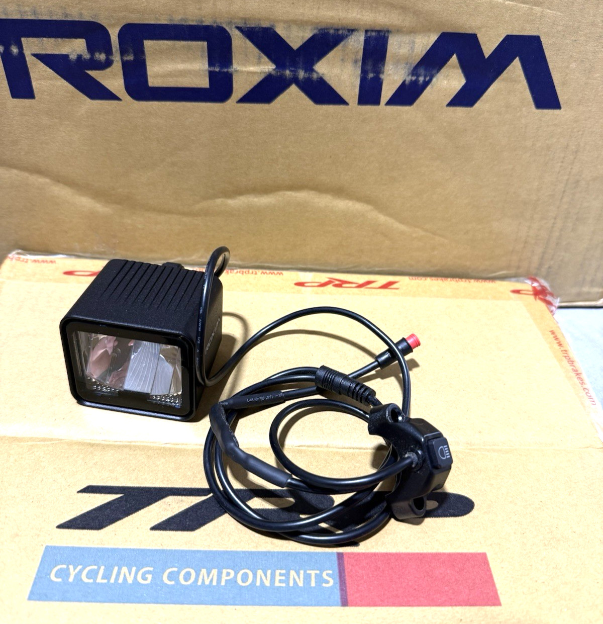 Roxim Stromer Super 73 E-Bike Front Light Z4E Pro w/ RB3 Button (OEM) *NEW*