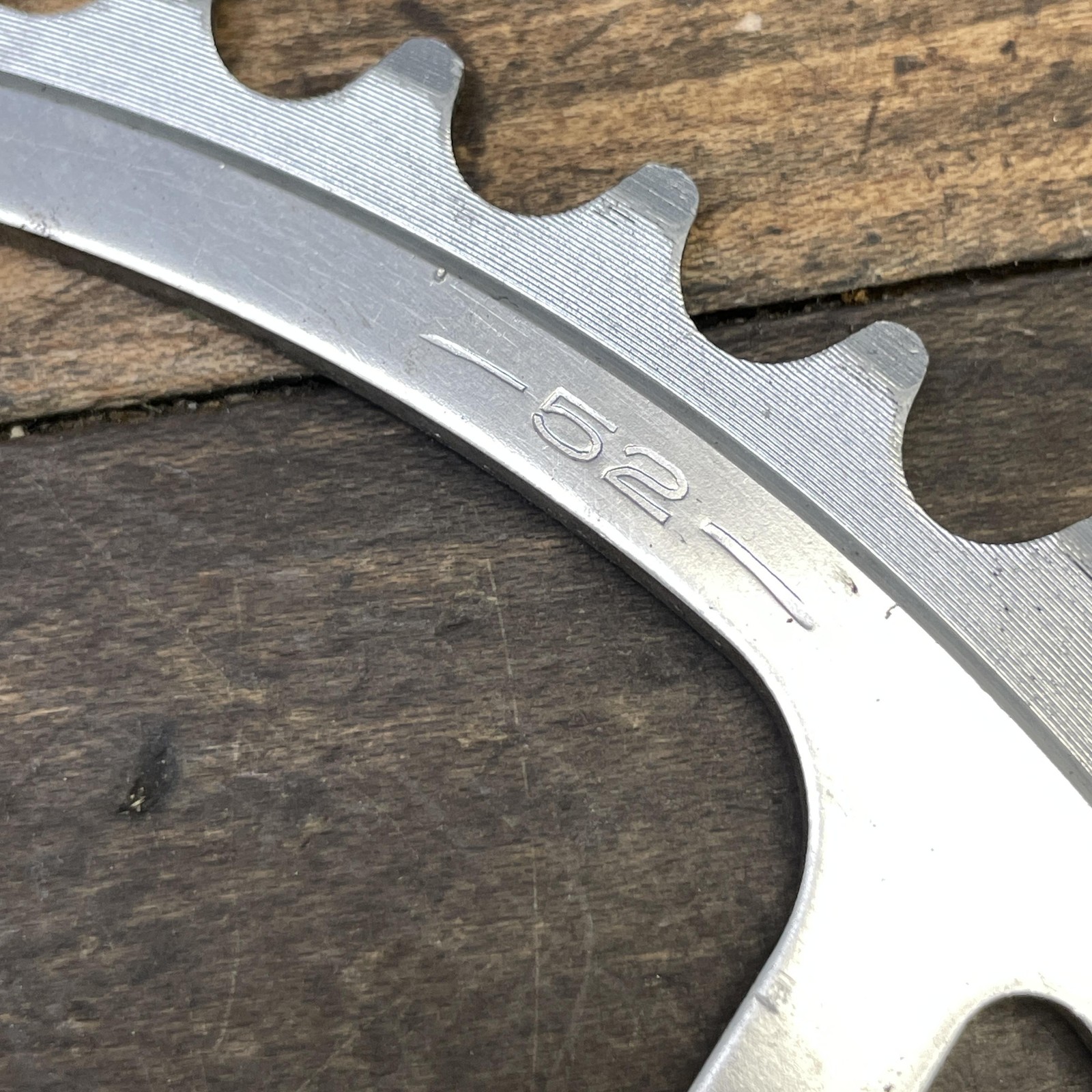 Vintage SR Sakae CR 52T Chainring 110 BCD 5-Arm Turbine Road Bike 52 Tooth