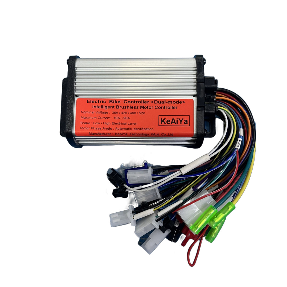 Ebike Controller 36v 48v 52v 10A-20A 2‑Mode Electric Scooter Bicycle Bike 350W