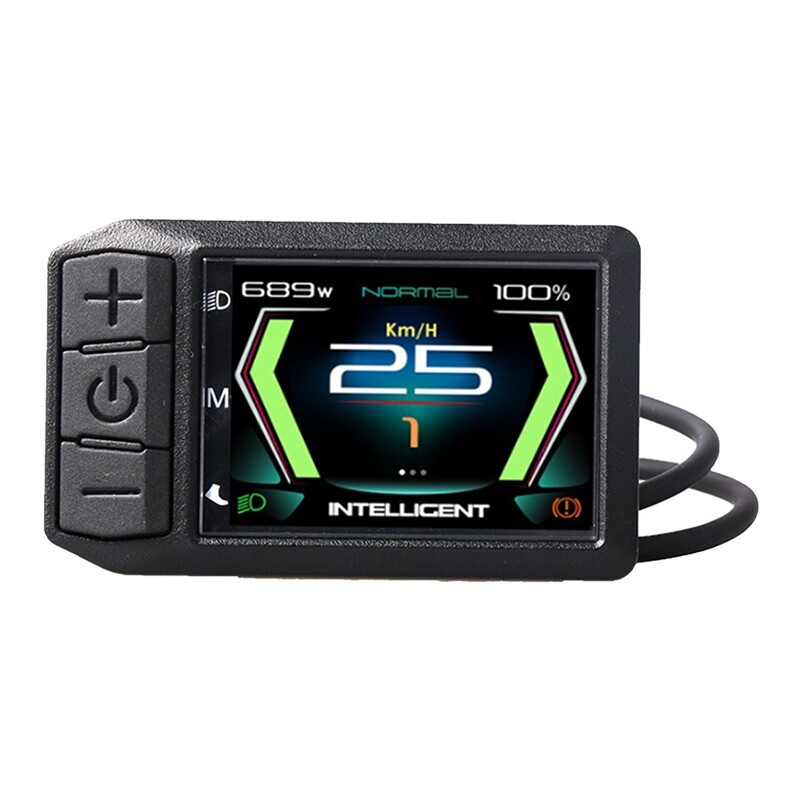 APT 600C display for Bafang systems, color display 2.4 inch UART, IP65 LCD, e-bike