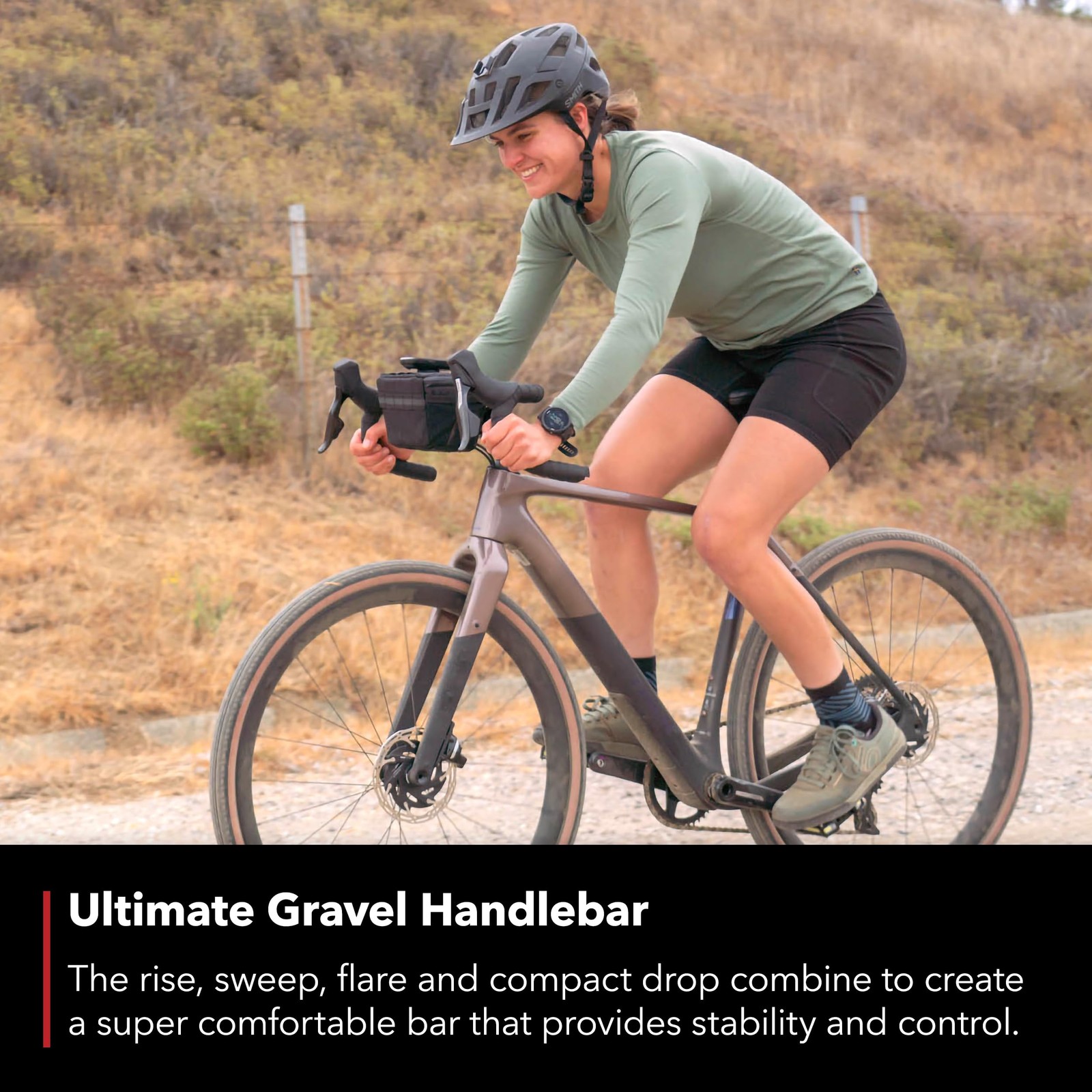 REDSHIFT Kitchen Sink Low Flare Handlebar without Loop for Road, Gravel, Tour…