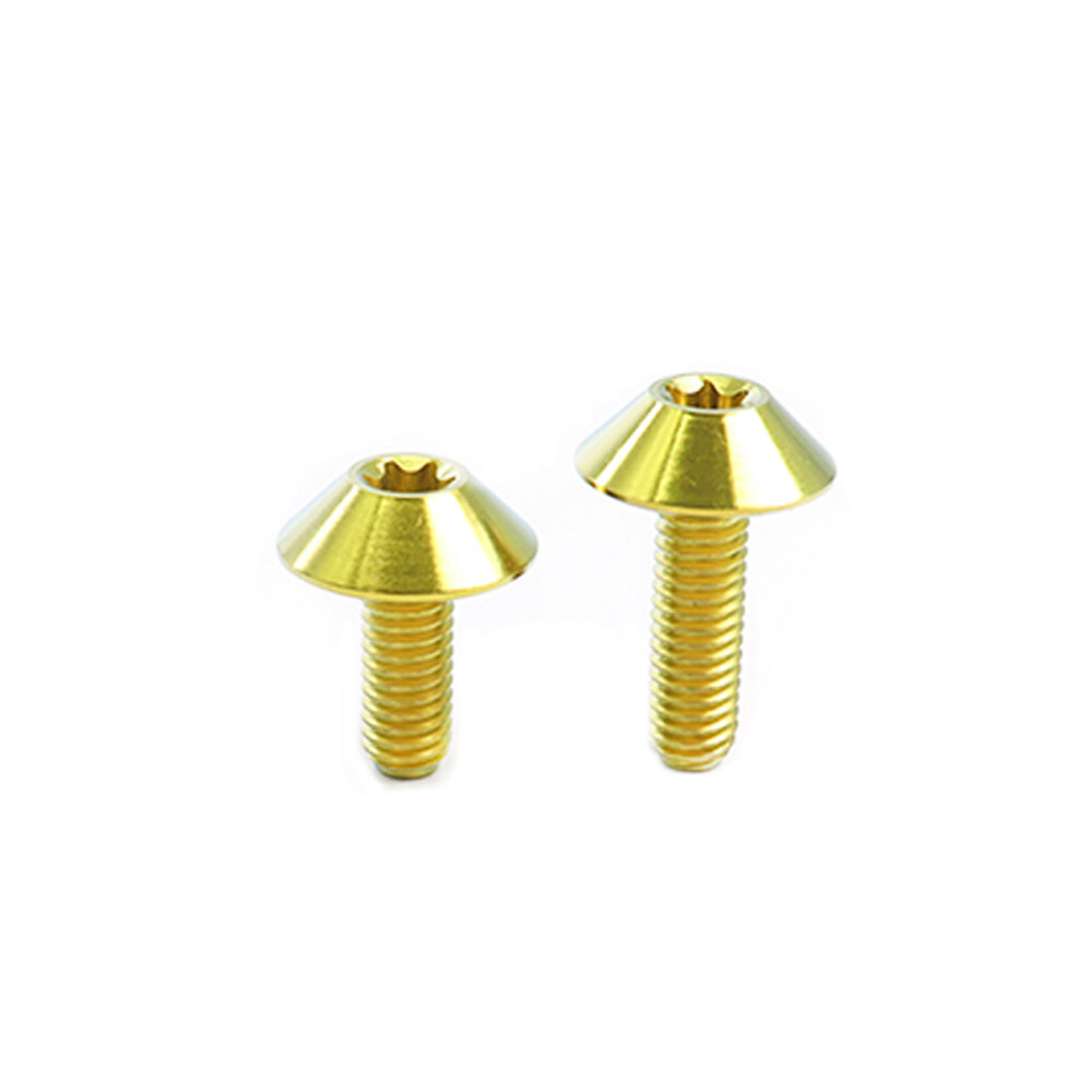 Umbrella Head Titanium Screws M6x15 20 25 30mm Motorcycle tank shell Bolts