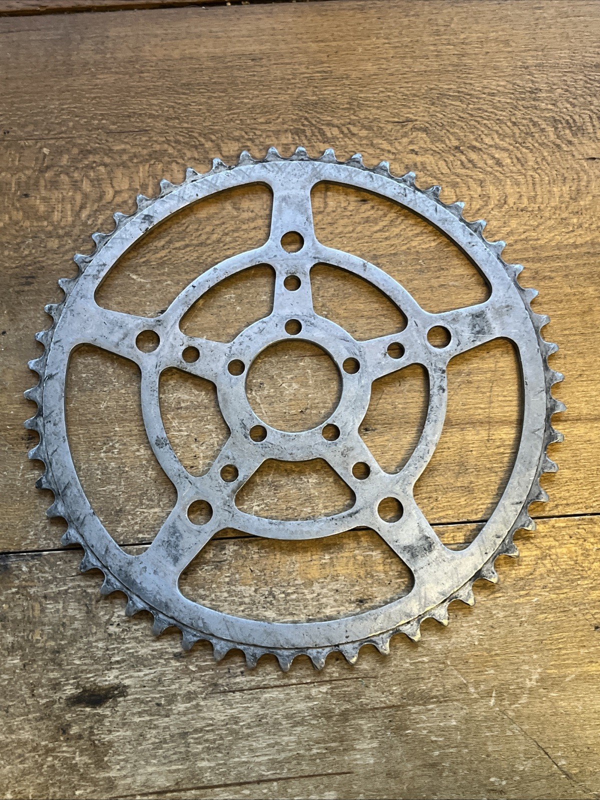 Vintage Nervar (?) 54 T Chain Ring 128 BCD 70s French Road Bike