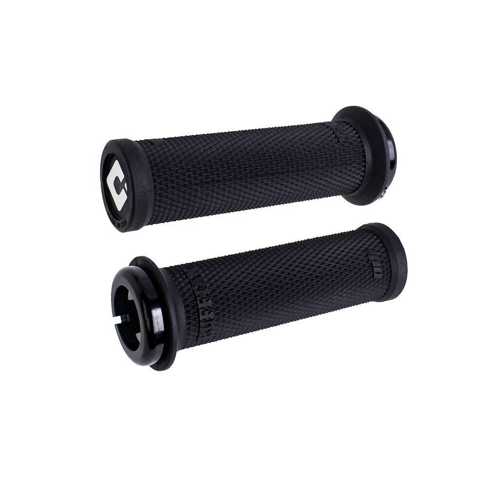 ODI RUFFIAN MINI V2.1 ULTRA THIN OD LOCK-ON GRIPS BLACK