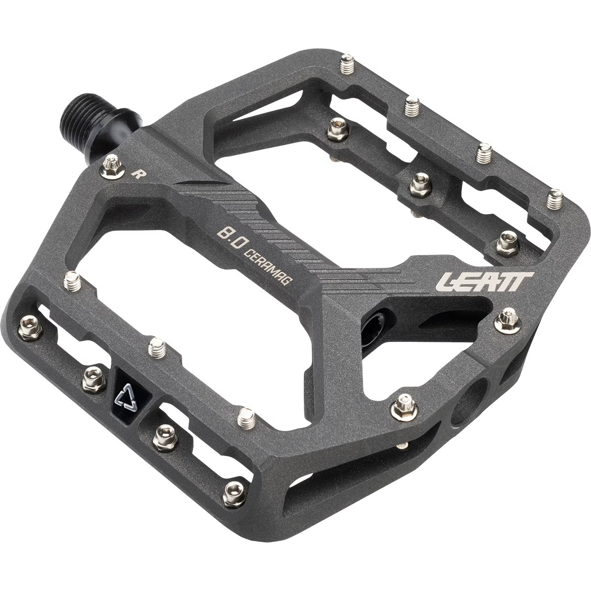 Leatt CeraMAG AllMtn 8.0 Flat NarrowPedals – 114x100mm CeraGrey