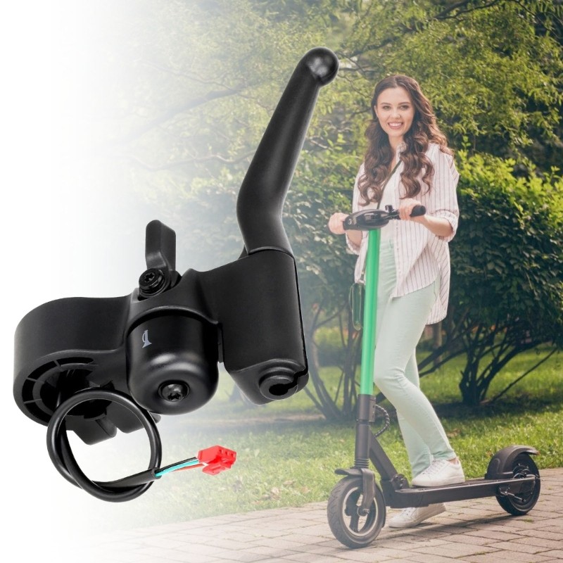 Light Weight Plastic And Metal Brakes Handle Grip With Bells Brakes Component