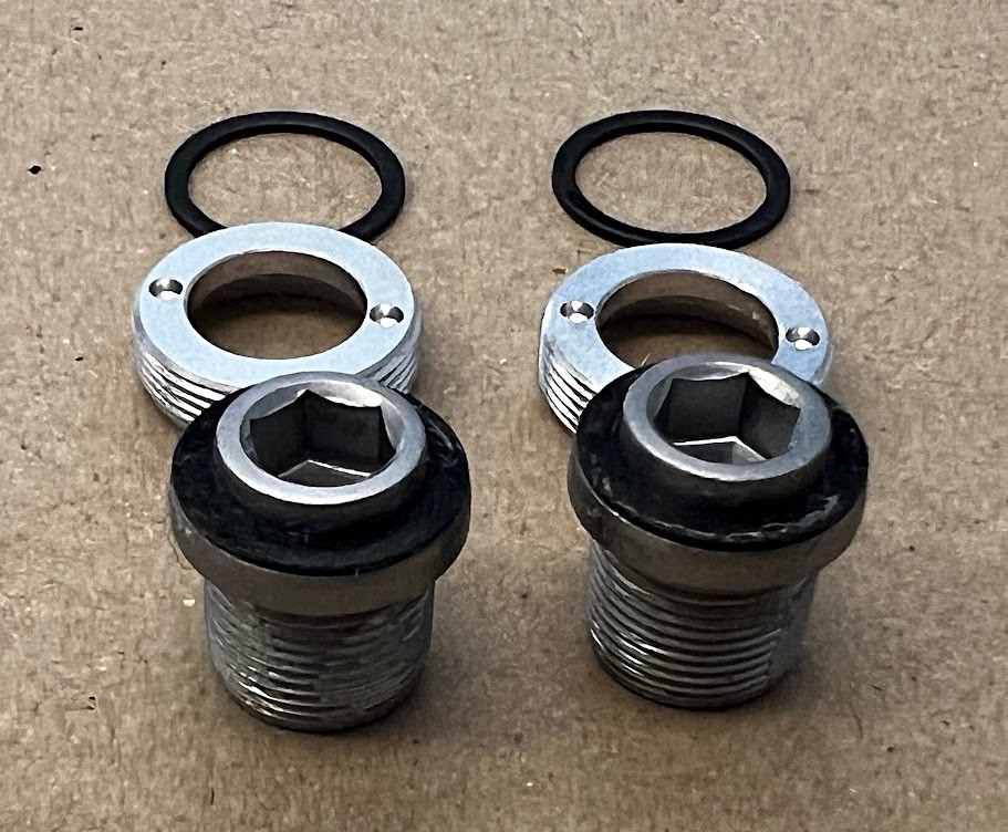 Shimano Crank BOLT Cap and Washer for Dura-Ace FC-7700 & Ultegra FC- 6500 Crank