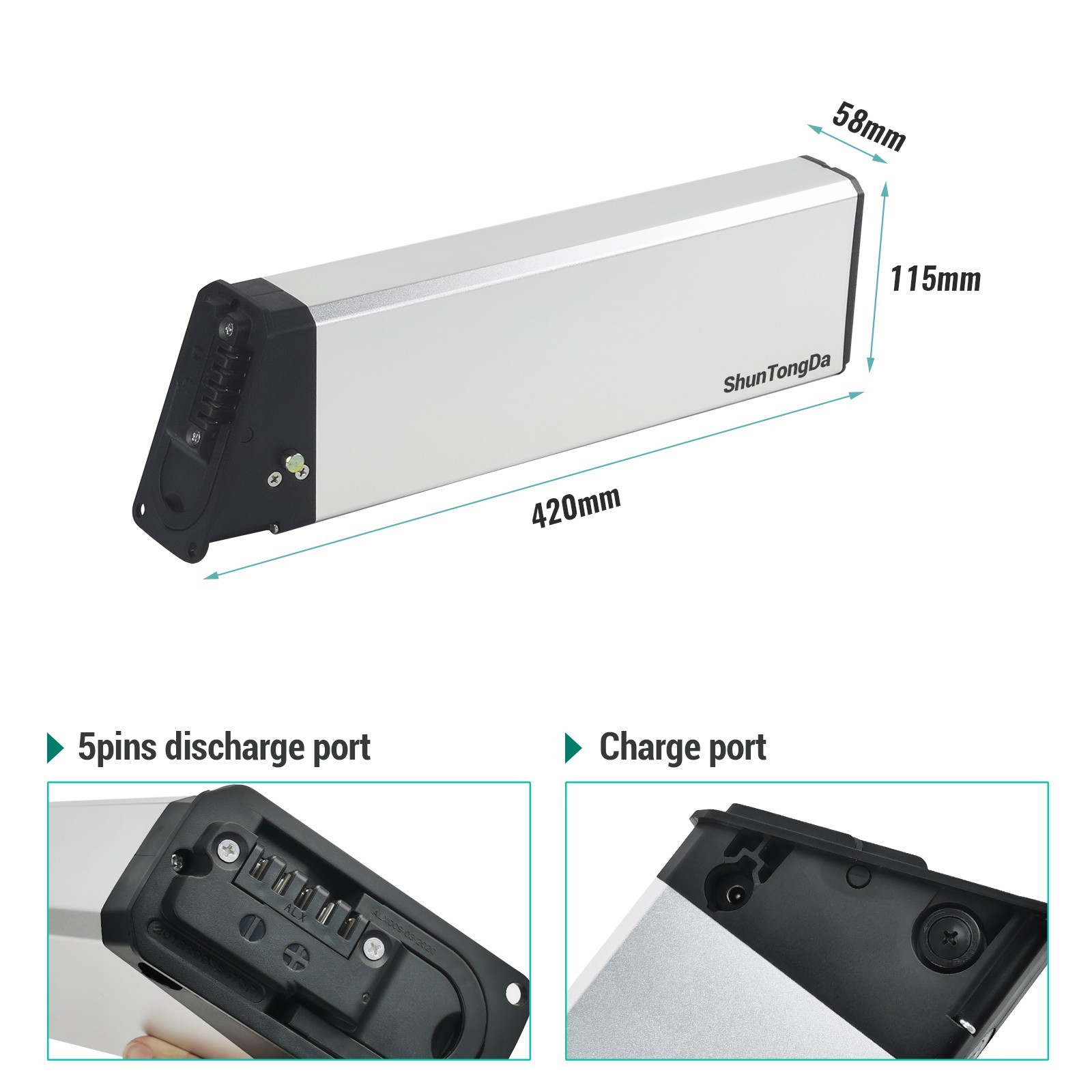 48V 10.4ah 13ah 17.5ah for Engwe ep-2 engwe ep-2 Pro folding ebike battery pack