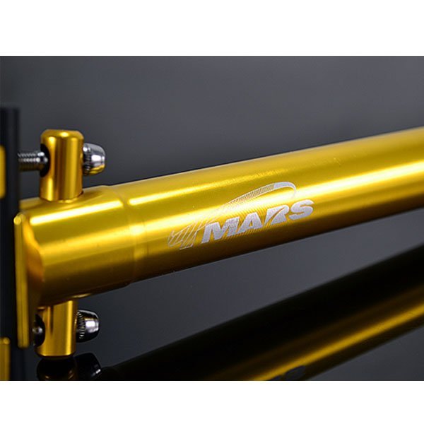 TMARS Lightweight Alloy Seatpost, 30.9 X 350mm, Gold