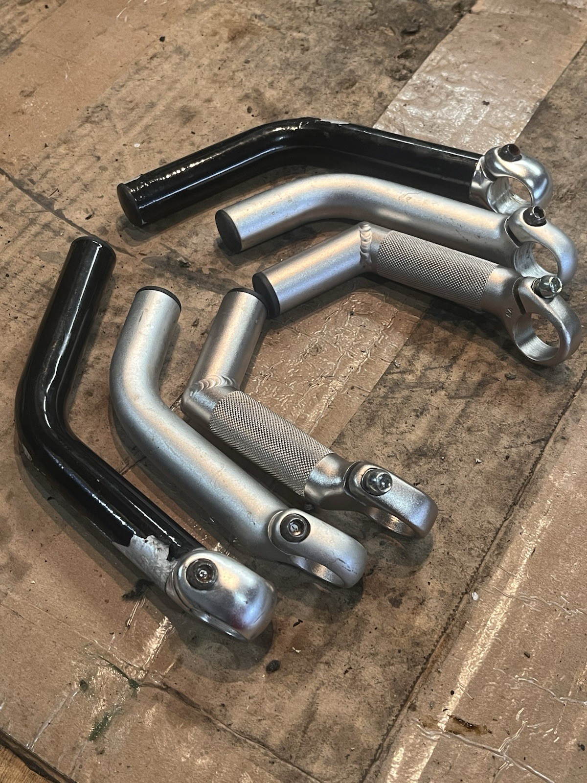 3 Pair Bike Bar Ends, Various sizes, Mountain, XC, Gravel Bike 22.2mm