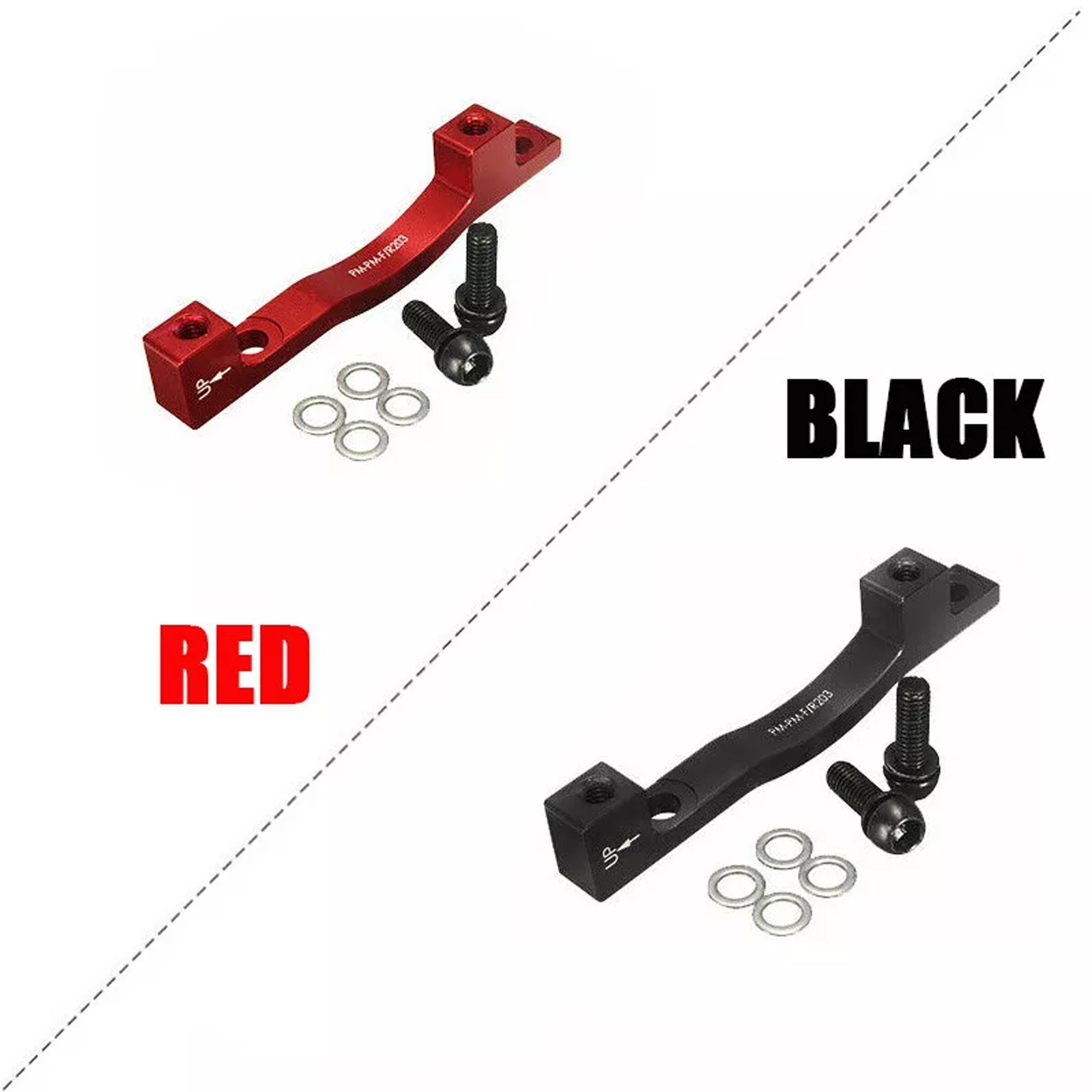 MTB Disc Rotors Brake Adapter Front Rear Rotor PM/IS 160mm 180mm 203mm Bicycle