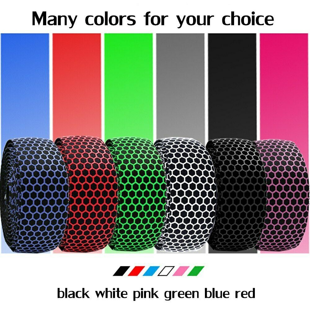 Silicone Bar Tape Road Bike / Drop Handlebar Tape Silica EVA Soft Wrap Bicycle