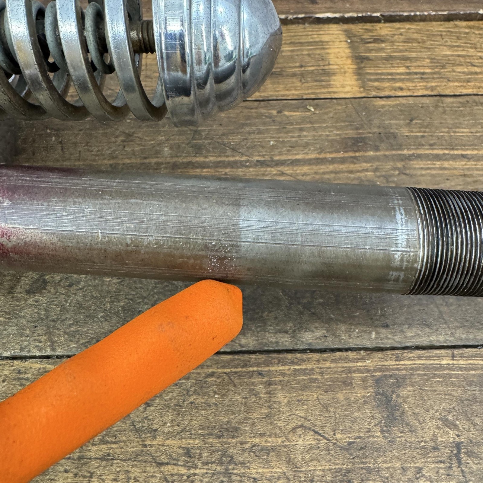 Vintage Rollfast Springer Fork 26in Balloon Tire Cruiser PARTS Bent Dent