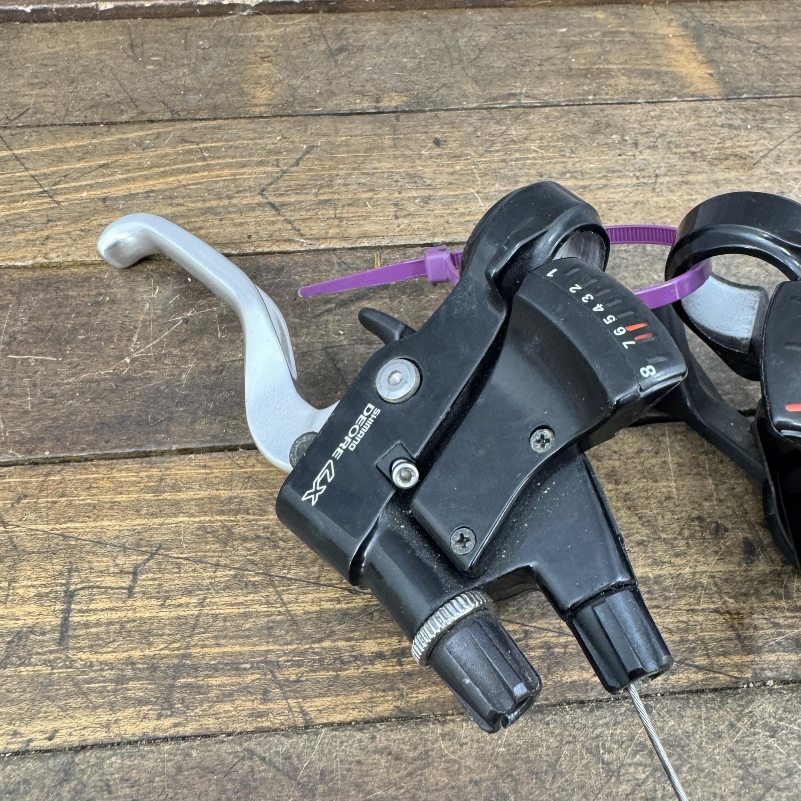 Vintage Shimano Deore LX ST-M567 8s Shifter Brake Lever Set Trigger 90s 3×8 MTB