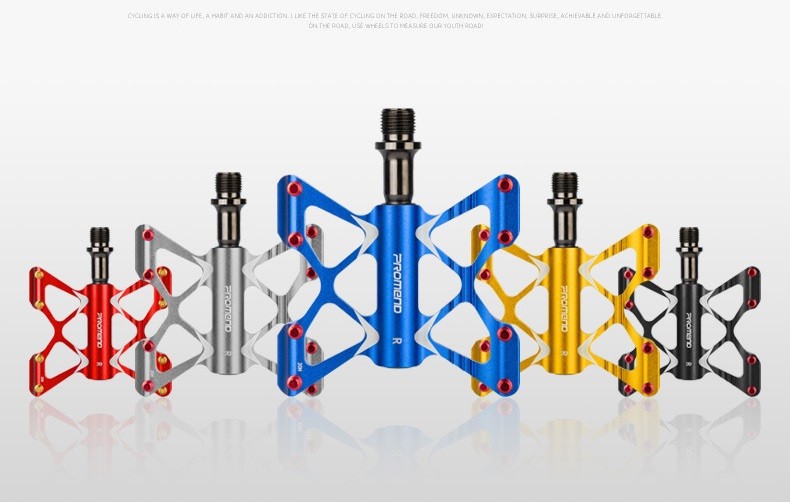 Butterfly Aluminum Road MTB Mountain Bike XC Bicycle Pedal Bearing Flat Pedals
