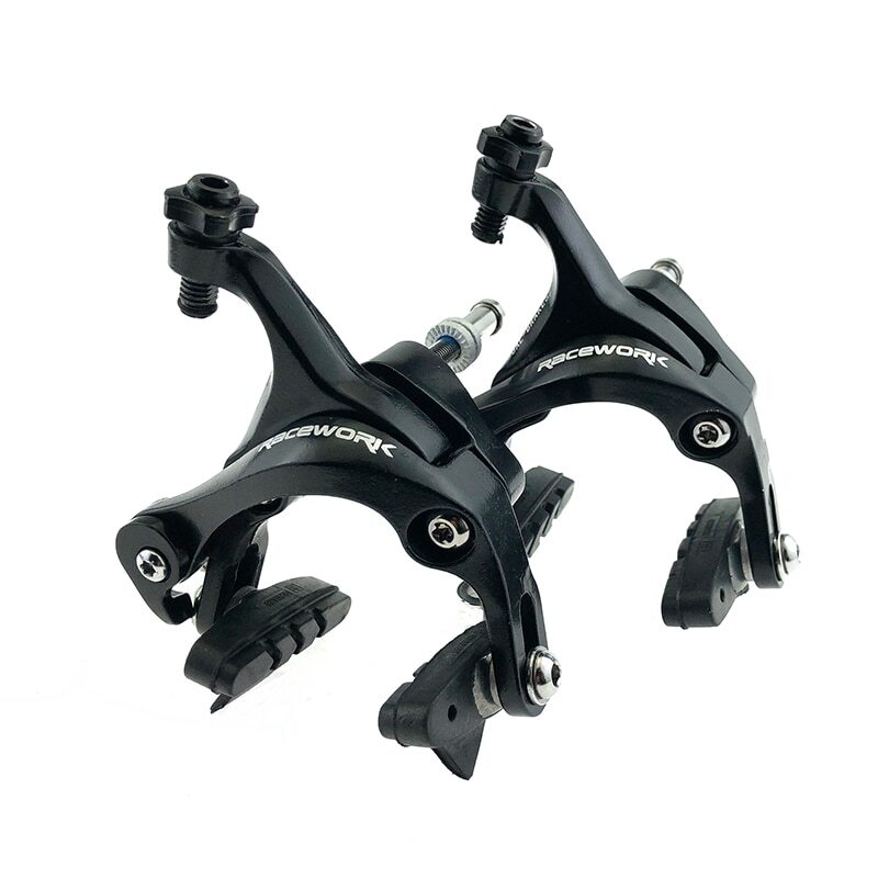 RACEWORK Road Bike Dual Pivot Calipers Racing Side Pull Front Rear Bicycle Brake
