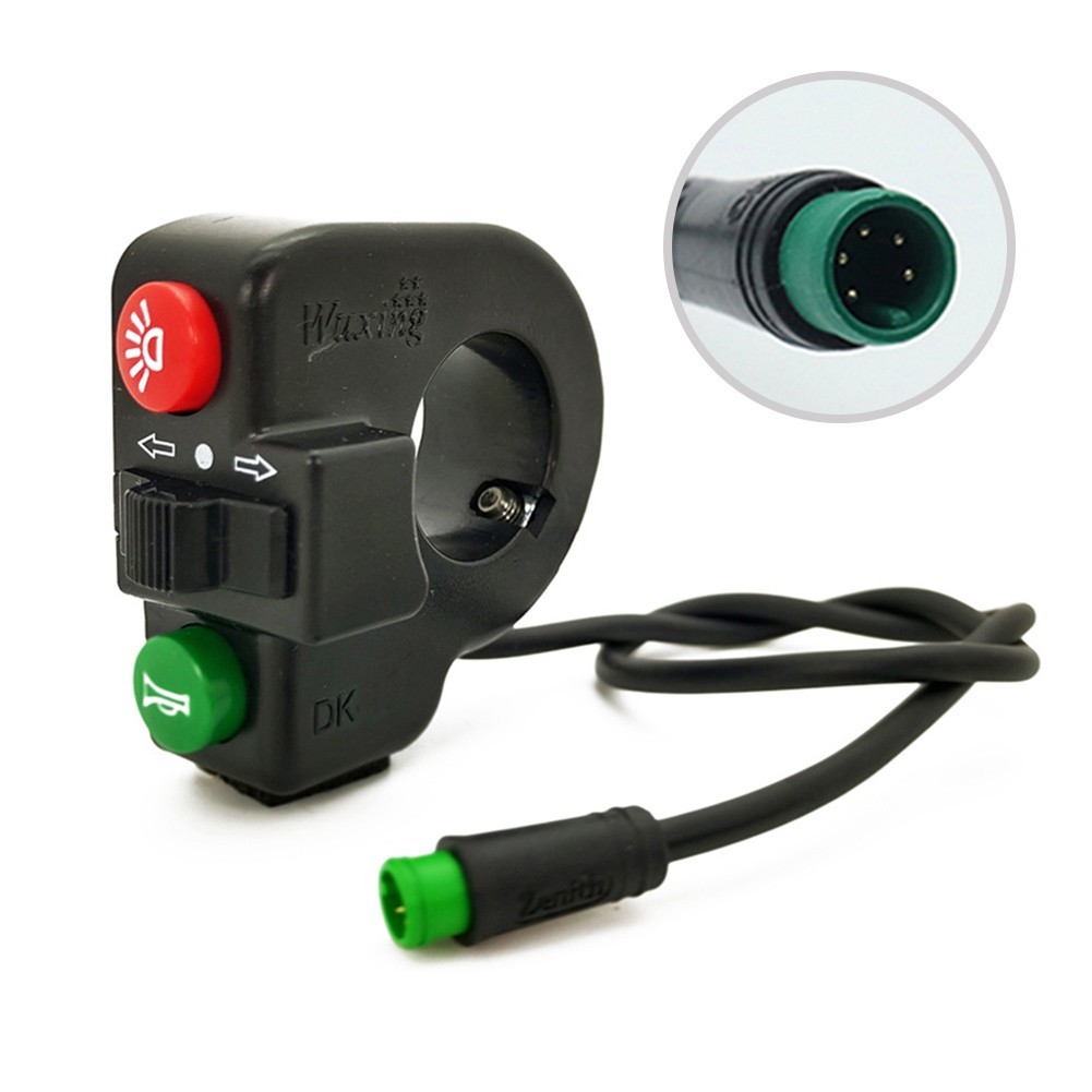 Efficient Electric Bike Scooter Handlebar Switch for Horn and Turn Signals