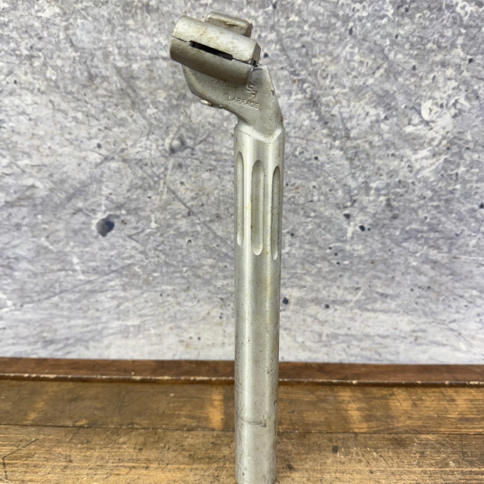 Vintage Laprade Seatpost 26.6mm Silver Alloy Japan 260mm 80s Road MTB POst
