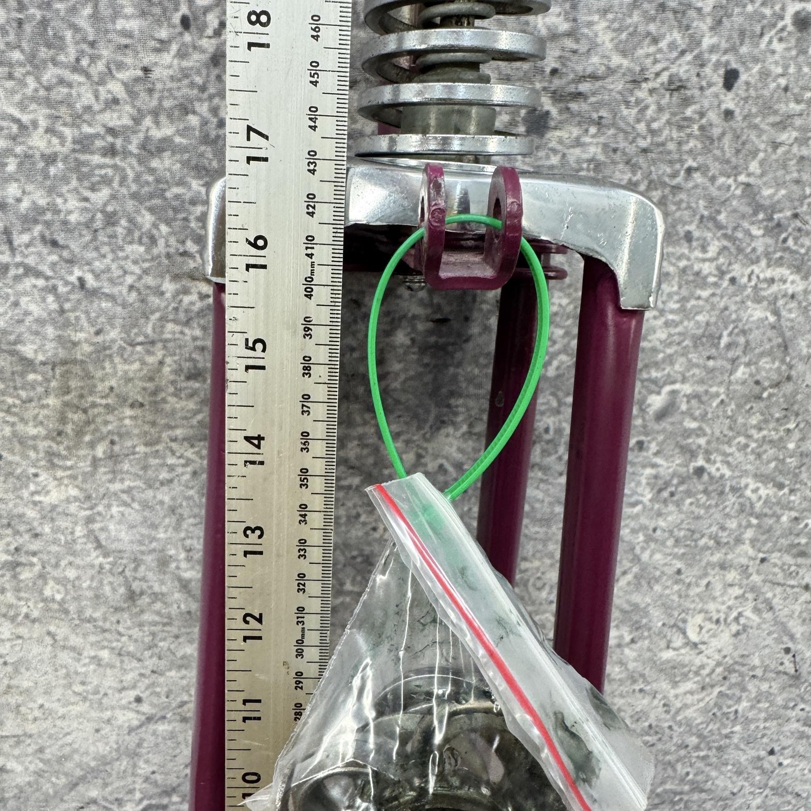 Vintage Rollfast Springer Fork 26in Balloon Tire Cruiser PARTS Bent Dent