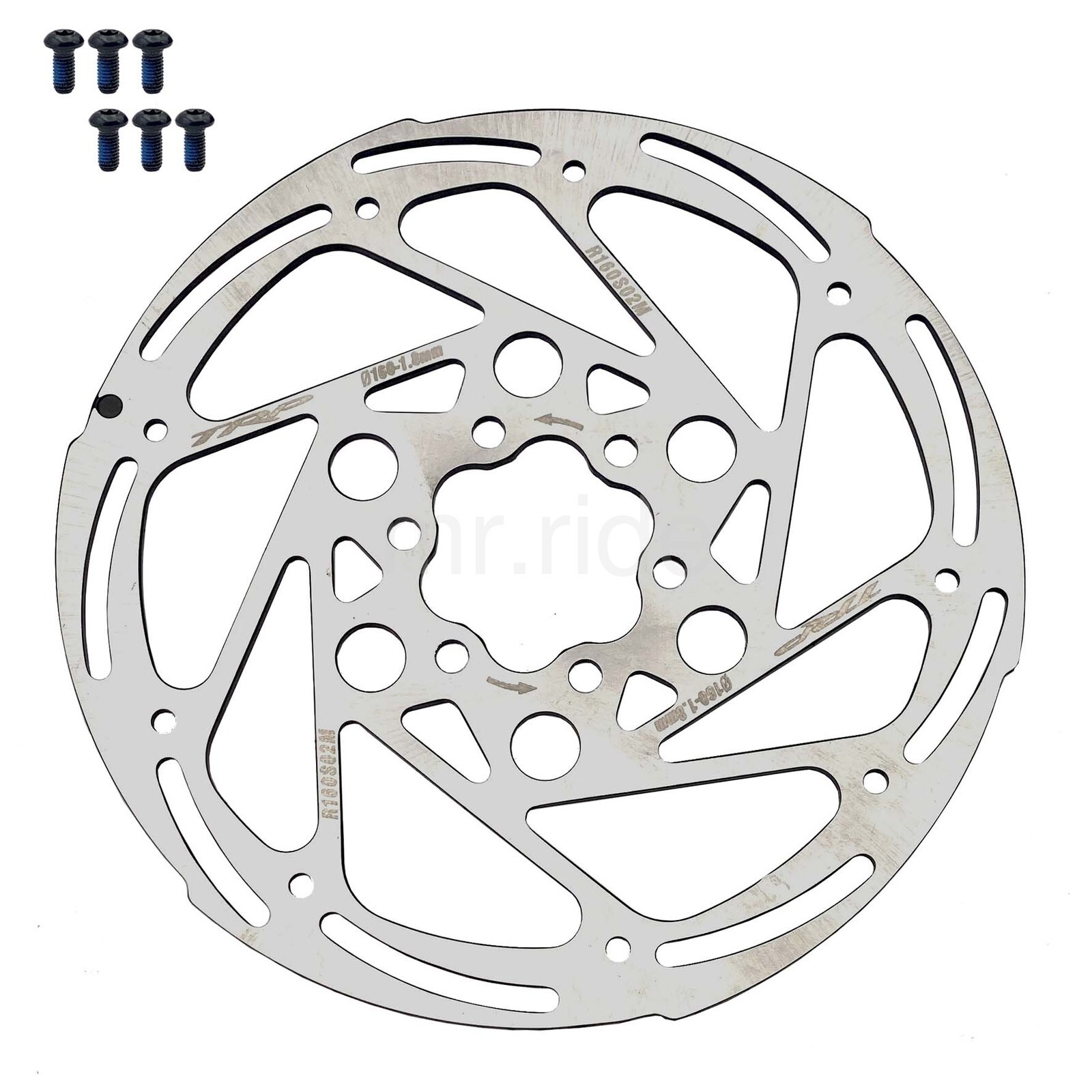 TRP HYRD Cable-Actuated Hydraulic Bike Disc Brake Gray Front+Rear 160 w/Rotor