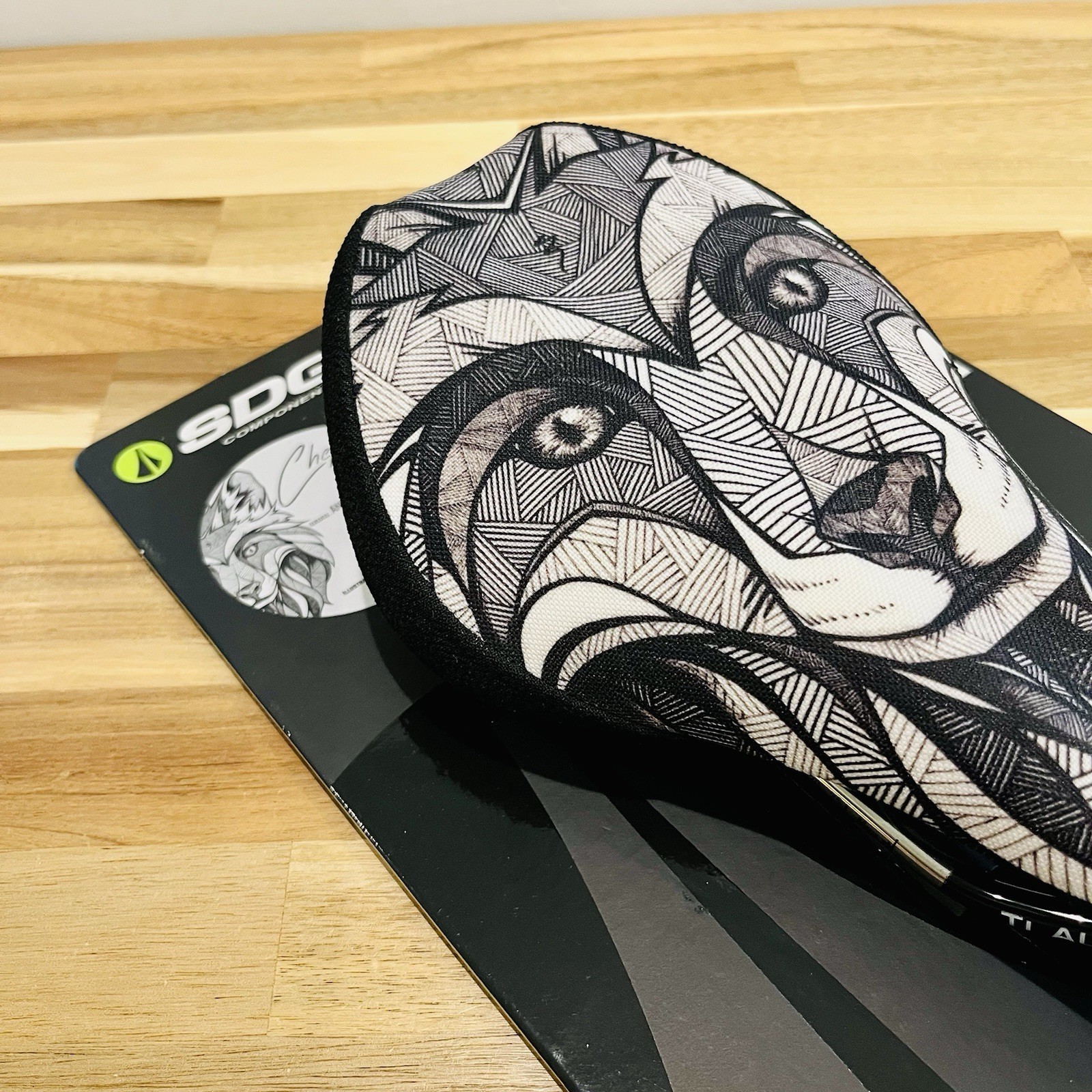 SDG Duster P MTN «Chepi» Limited Edition Saddle Ti-Alloy Rails 285mm x 140mm NEW
