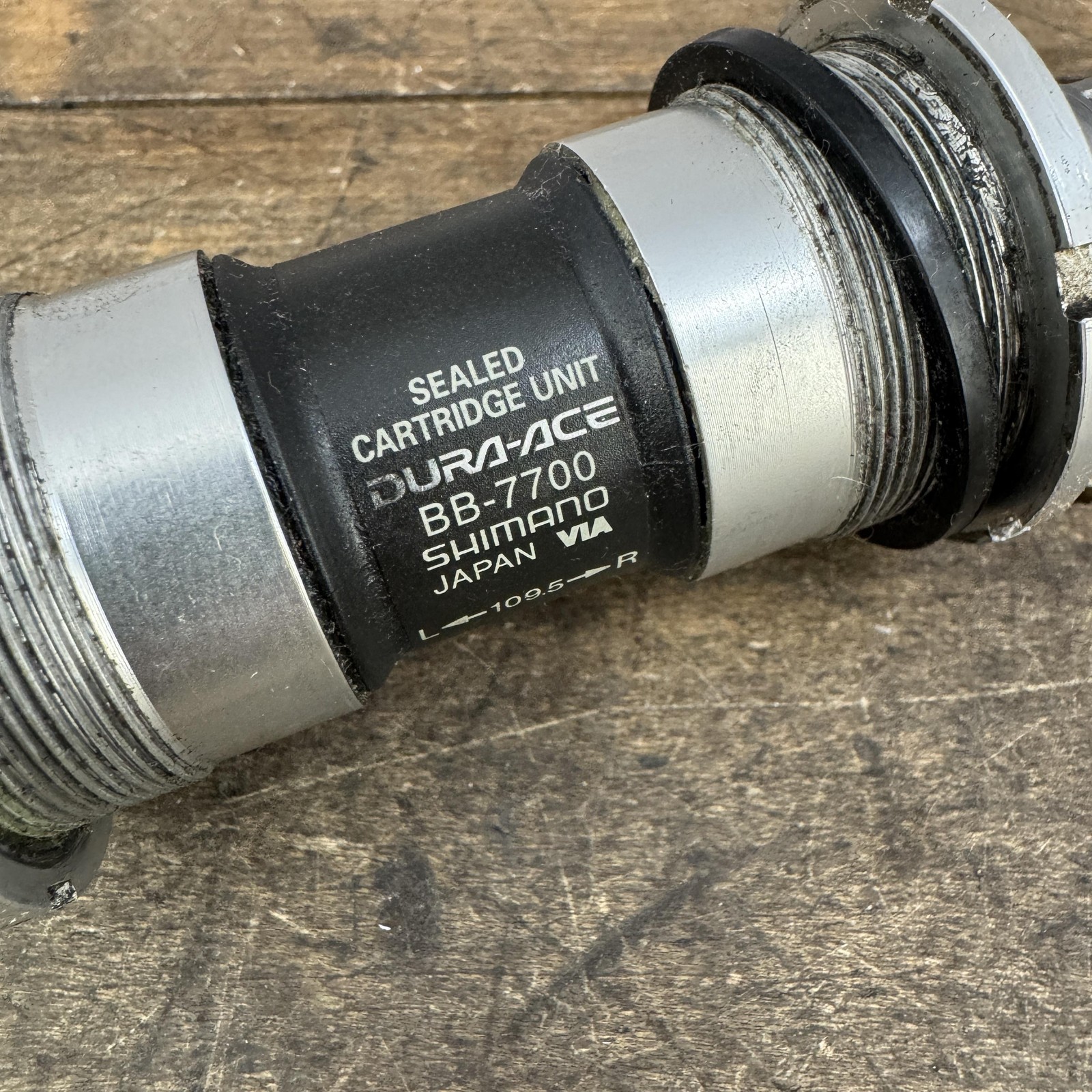 Vintage Shimano Dura-Ace BB-7700 Bottom Bracket OCTALINK 68mm BSA 109.5mm V1
