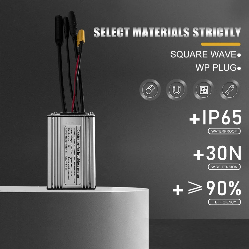 36V/48V 15A-30A Waterproof Electric Scooter Bicycle Squarewave Controller