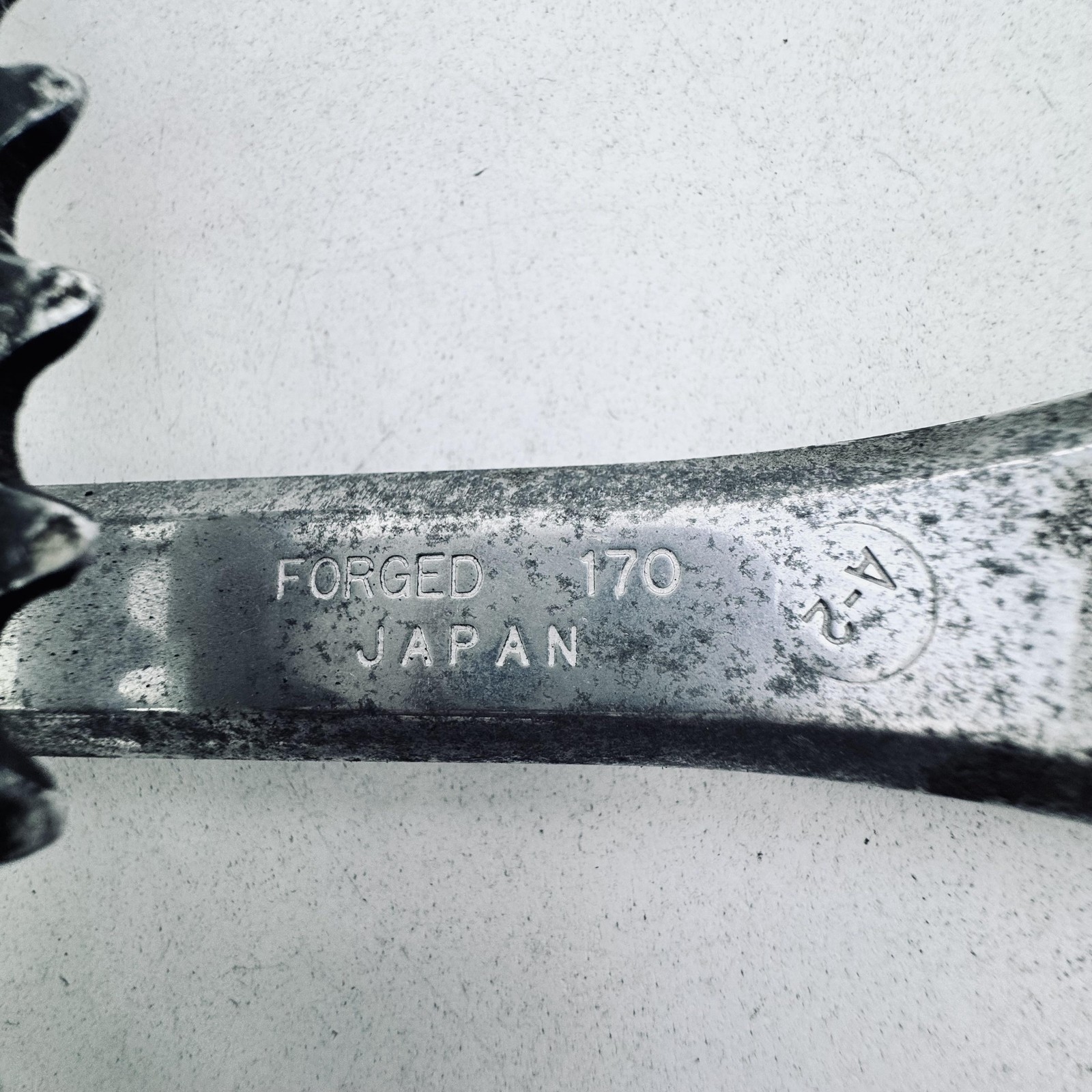 Vintage Sugino Super Maxy Right Crank 170mm Double 52/40T Silver Road Bike A93
