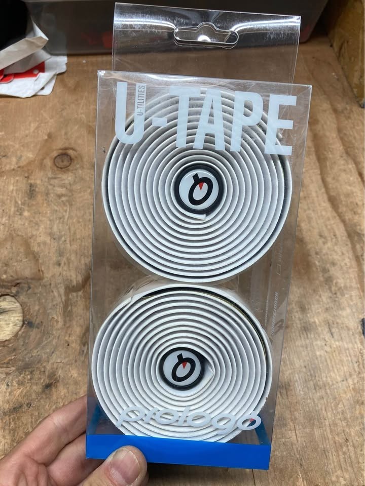 Prologo Onetouch handlebar tape U white / black road gravel bike gel polygrip