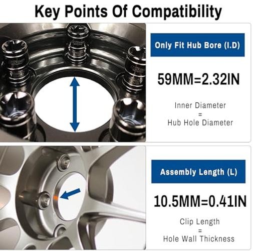 65mm 2.56in Wheel Center Caps for Ford F150 Mustang Focus 2001-2014 Wheel