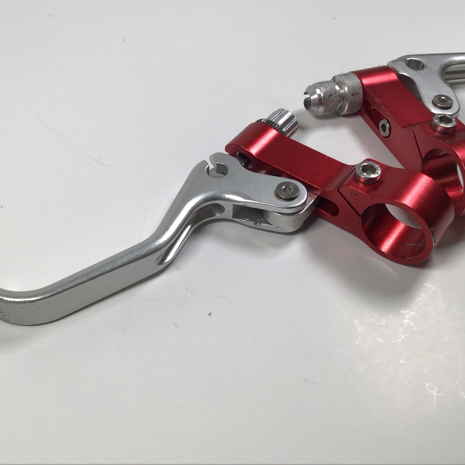 Gravity Research Power Plant Brake Lever Set Cantilever Red Vintage MTB Grafton