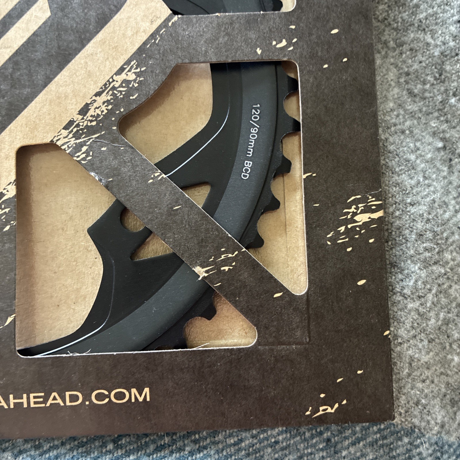 Full Speed Ahead Omega/Vero Pro Road Double Chainring – 48t, 120 BCD, Aluminum,