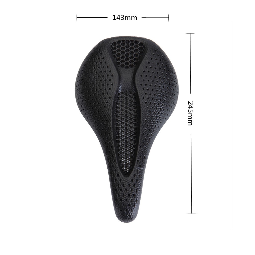 Hot 3D Printed MTB Road Bicycle Saddle Liquid Resins Honeycomb Bike Seat Cushion
