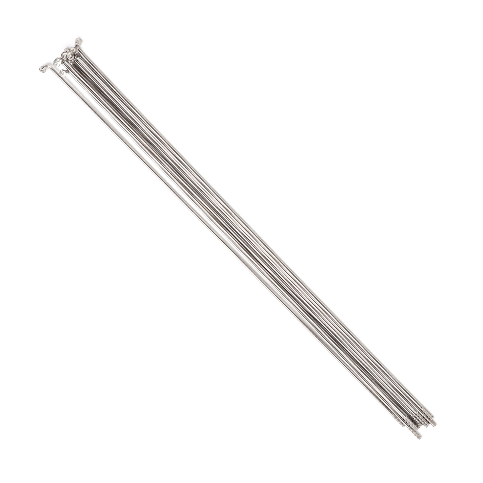 220mm 10 Sets 14G Bicycle Stainless Steel Spokes With Cap For Road Mountain W