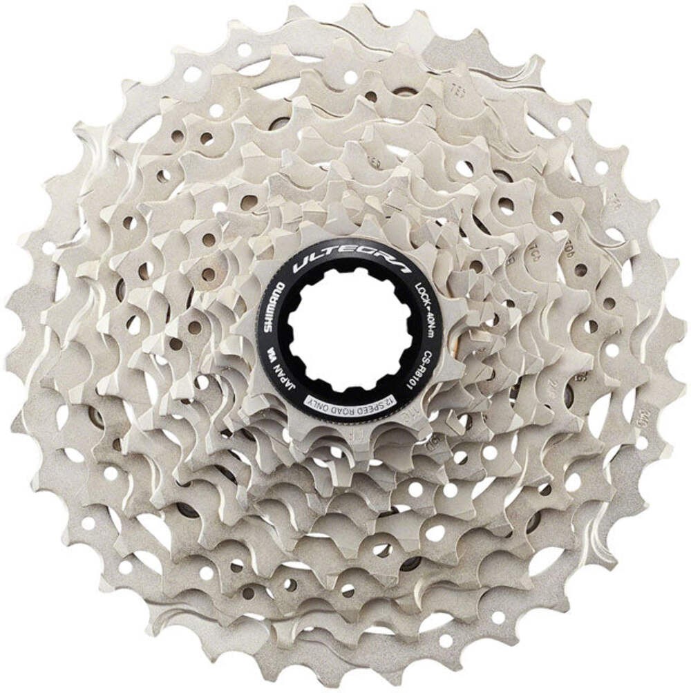 Shimano Ultegra CS-R8101 Cassette – 12-Speed, 11-34t, Silver