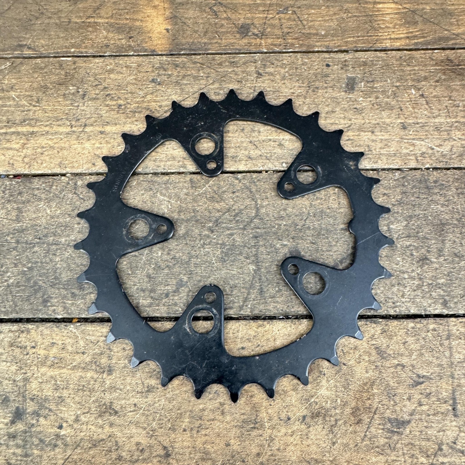 Shimano SG 30T Chainring 30 Tooth 74 BCD Black Steel NOS Granny Inner Bike 30t