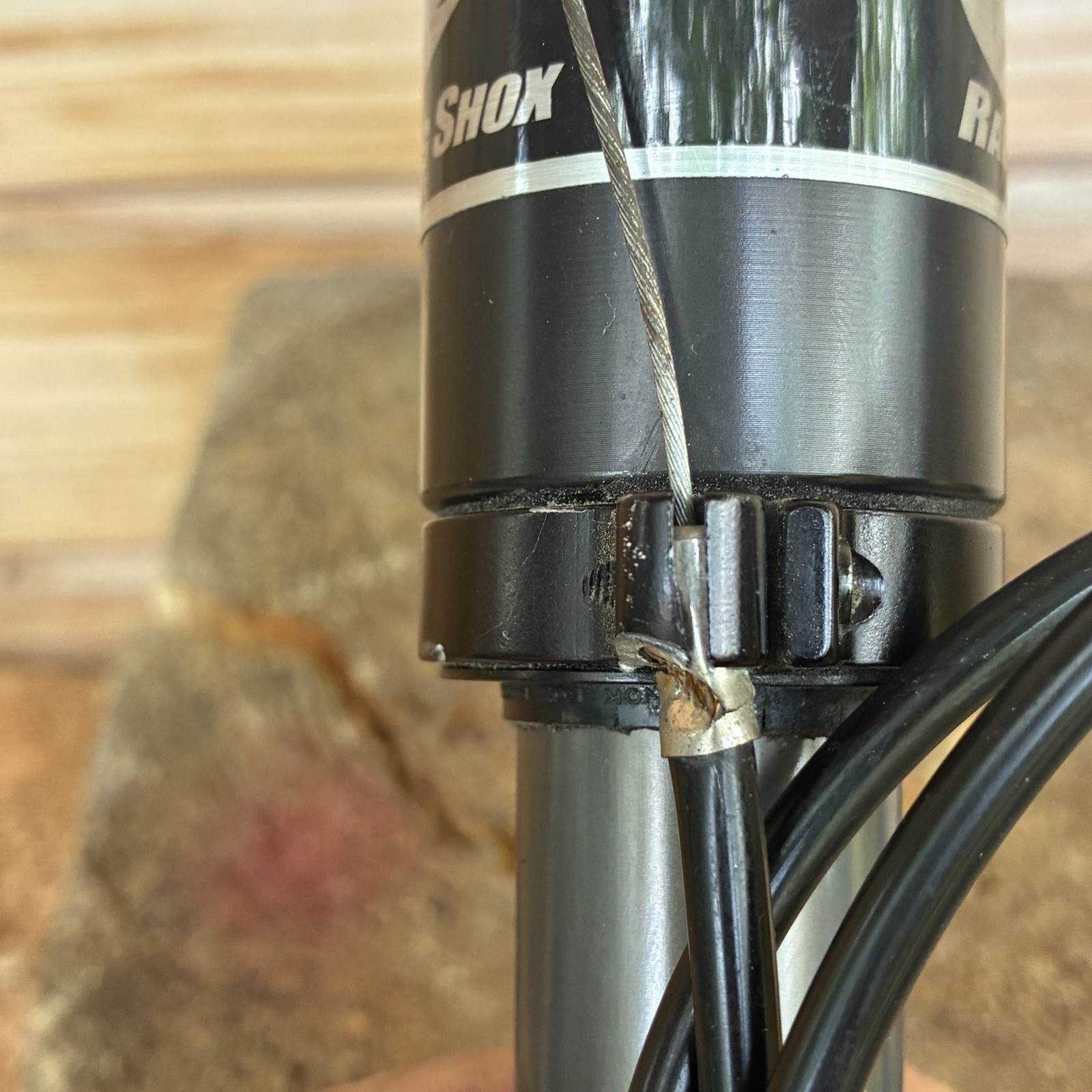 Fox Float RL Rear Shock 6.5” With Remote Lock Out lever Cable And Mounting Band