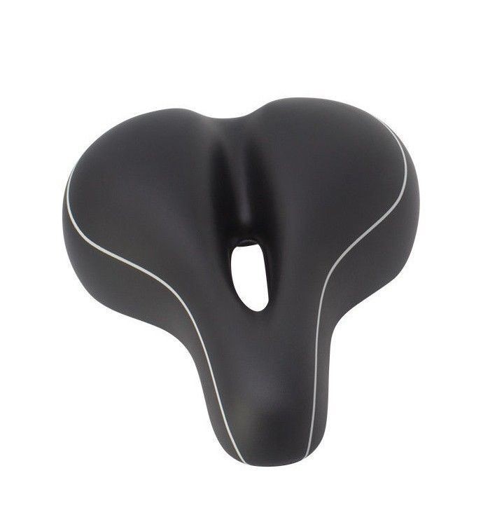 PRO+ Beach Cruisers Bicycle Vinyl Saddle 6115 MTB Bike BLACK
